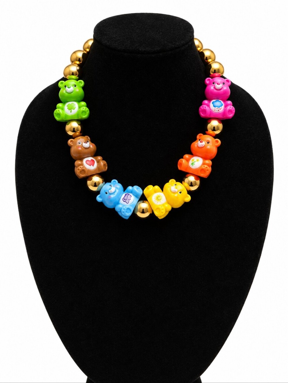 Chunky Care Bears Necklace
